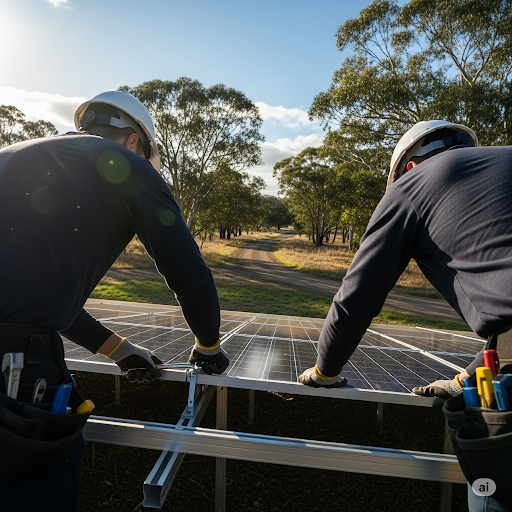 Sistema solar rural off-grid