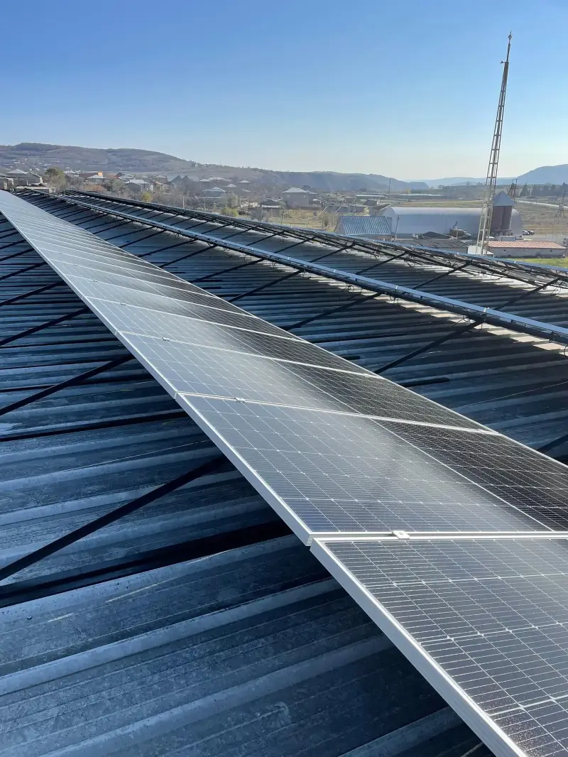 Sistema solar comercial para Supermercado en Córdoba